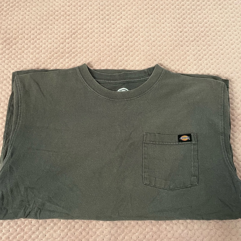 Dickies Grey Pocket Tee shirt